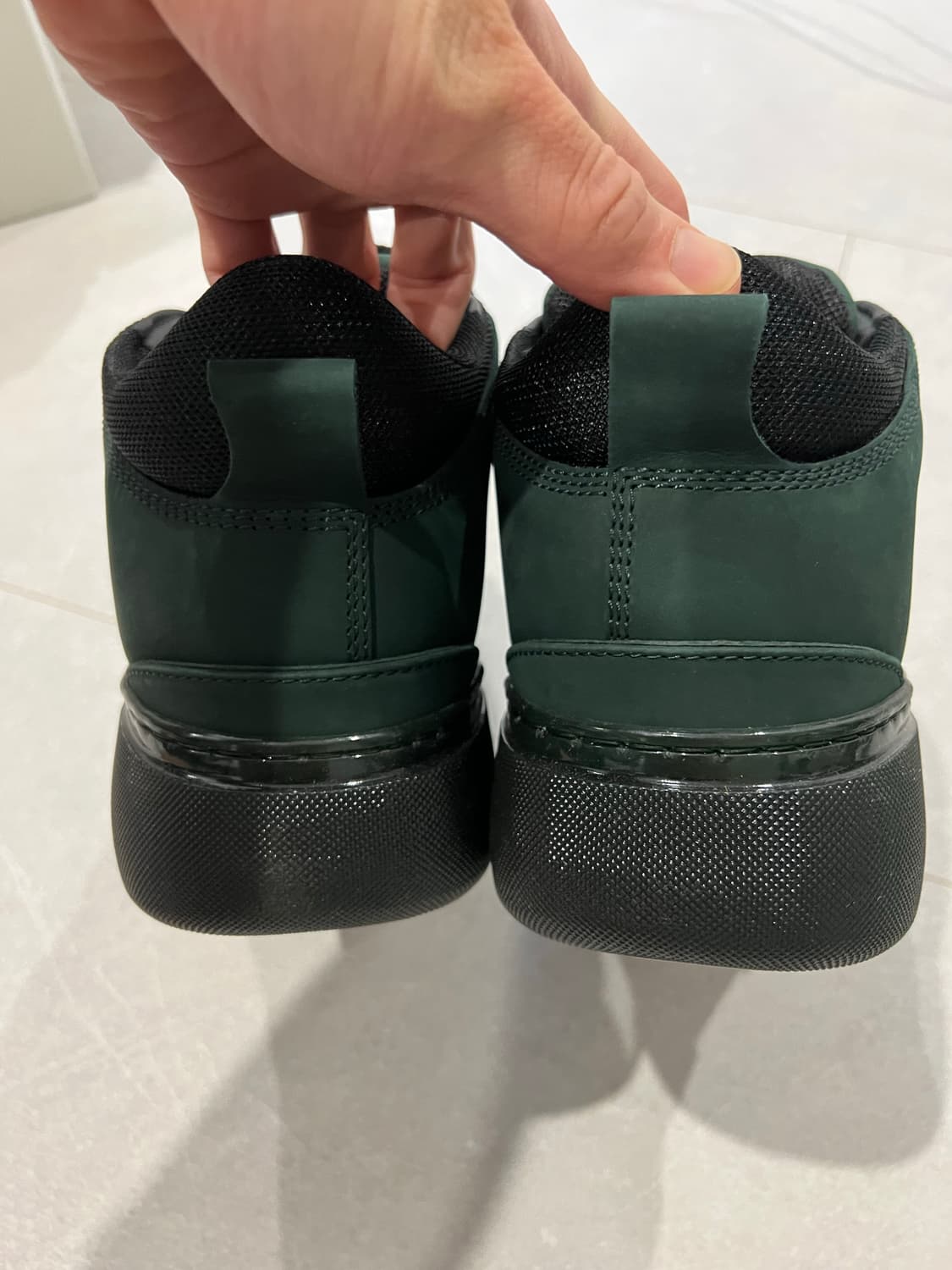 [새제품][41] 버버리 누벅 트랙부츠 상품이미지5