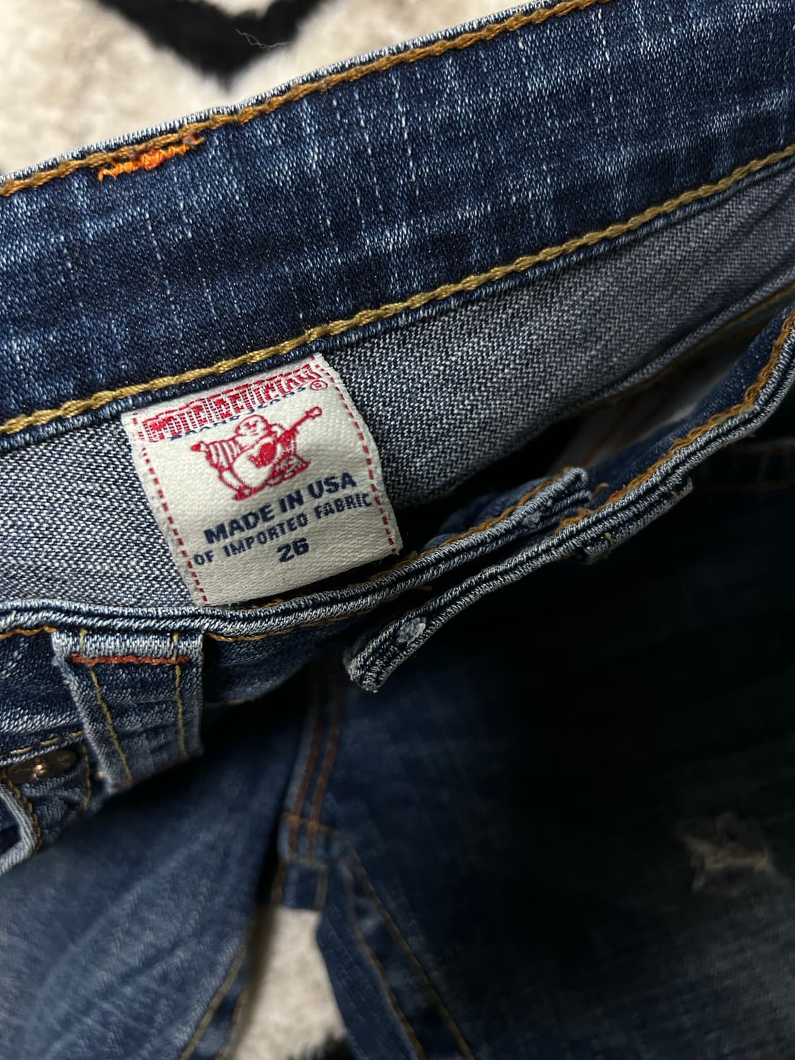 [26]트루릴리전 Joy 데미지 부츠컷/스판 상품이미지4