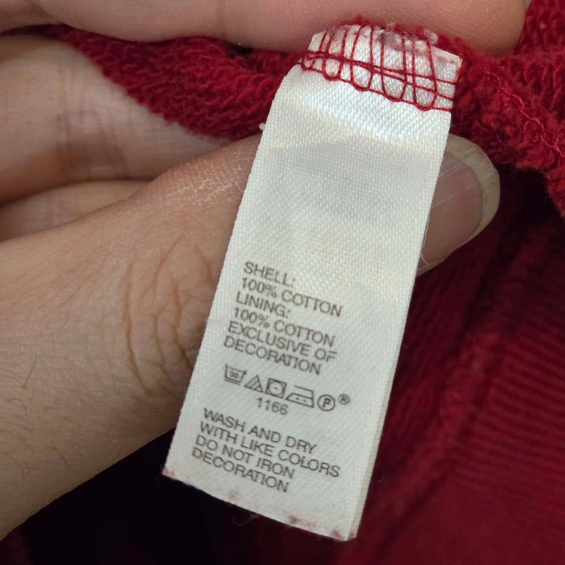 GAP 레드 빅로고 자수 후드집업 상품이미지9