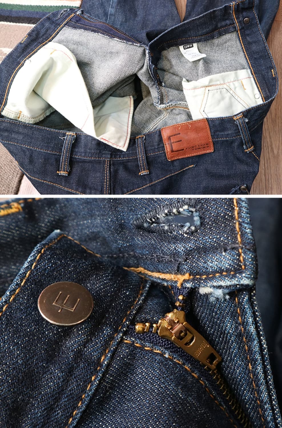 일본판  EDWIN 에드윈 이펑션 E2000 빈티지 데님  
 상품이미지7
