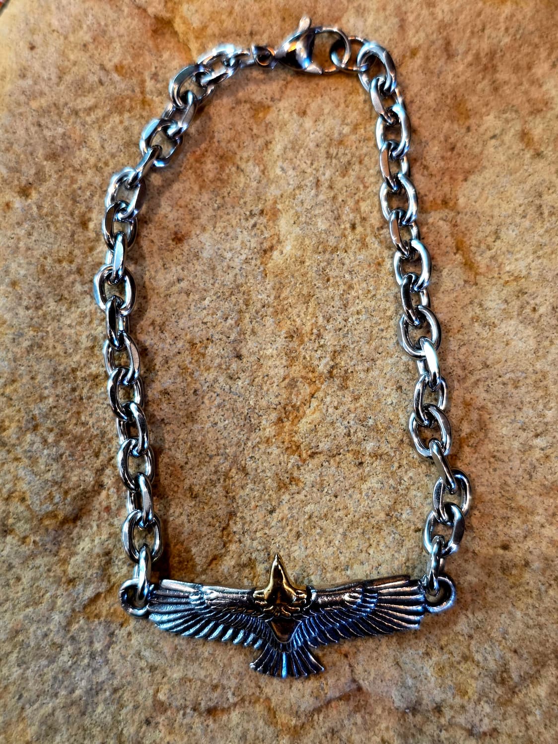 Surgical & silver925 egle bracelet 상품이미지1