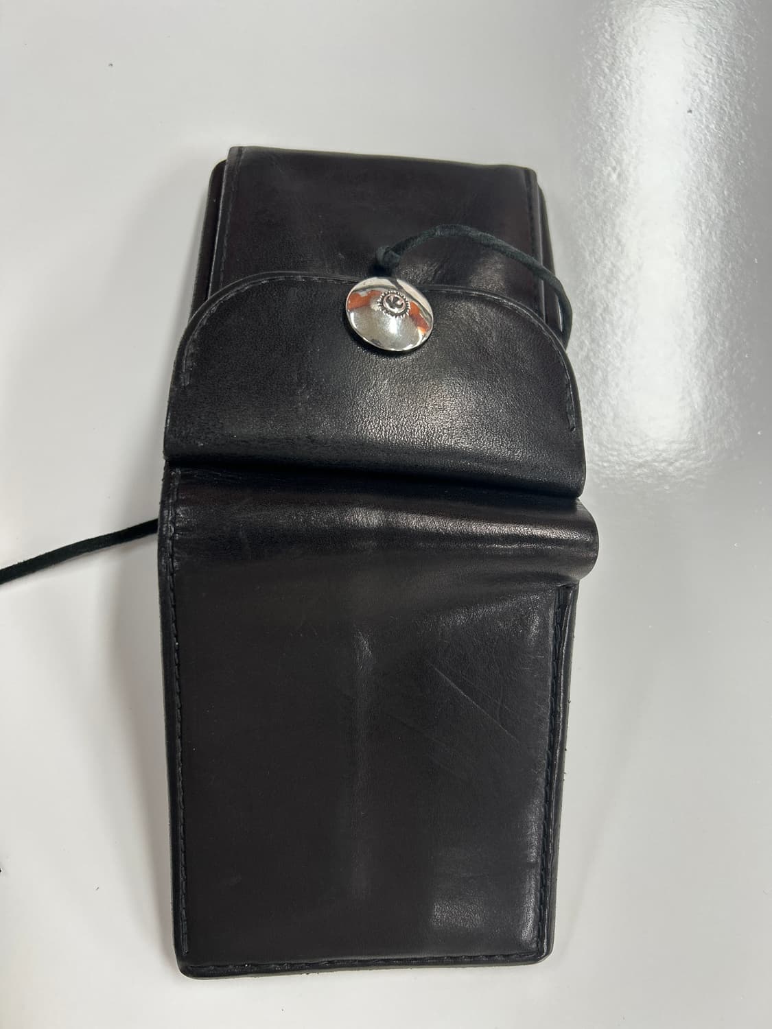 goros 고로스 새들레더 블랙 이글 콘초 반지갑 상품이미지10