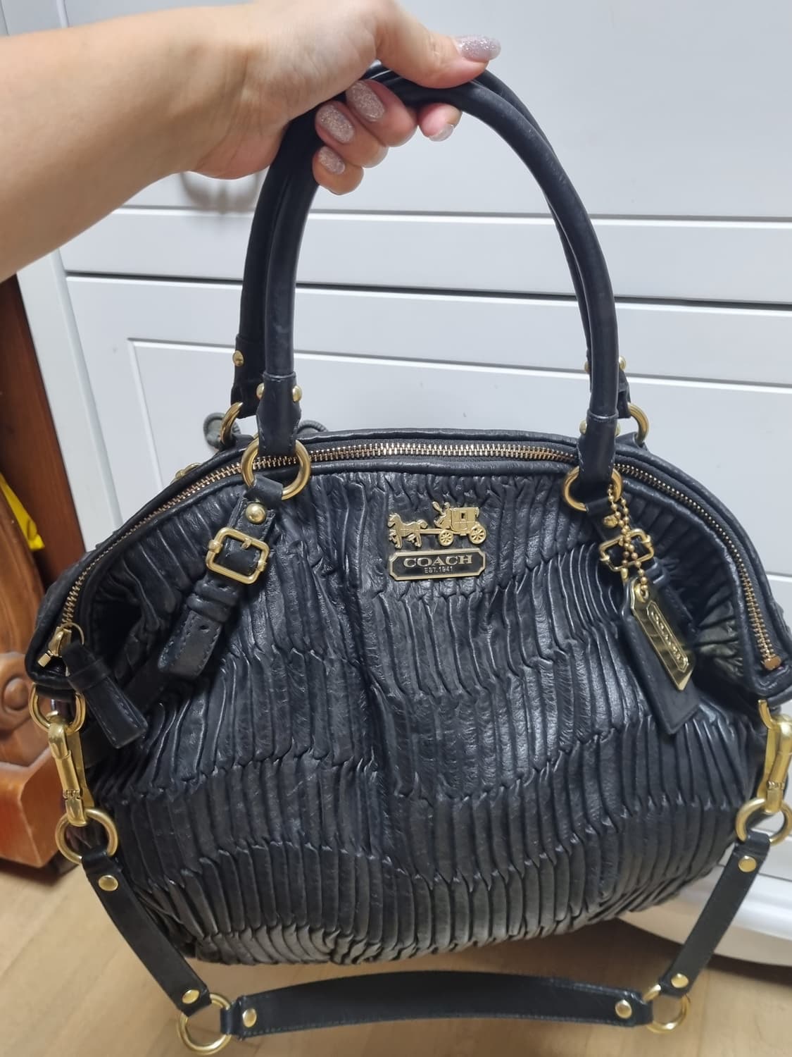 👜코치 가죽가방 상품이미지1