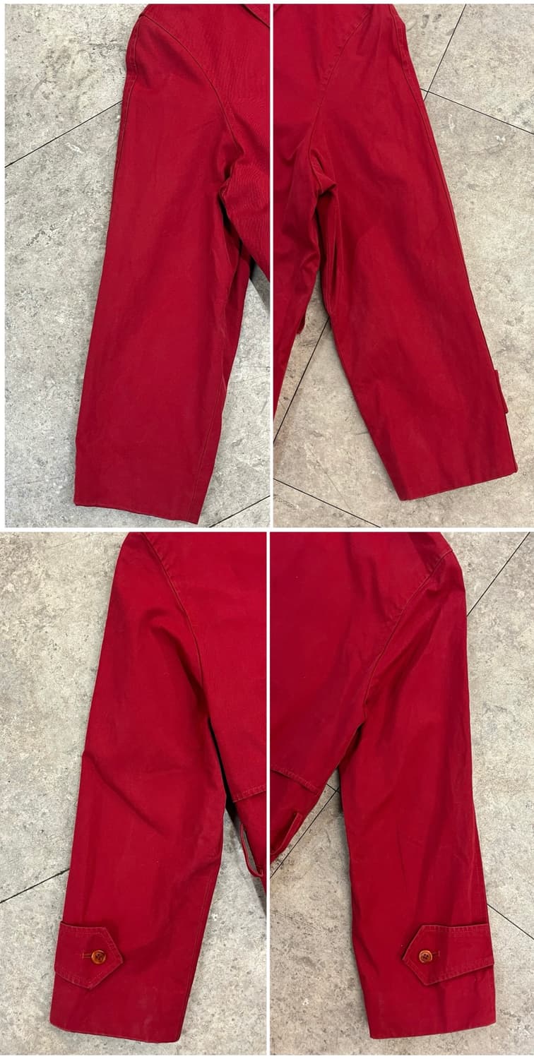 닥스 트렌치 코트 레드 #csz3020 상품이미지9