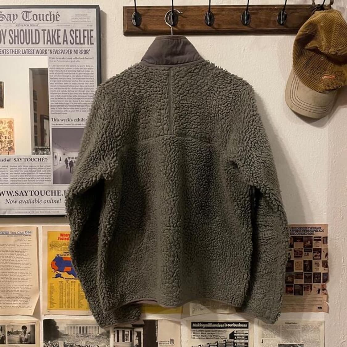 (M) 파타고니아 2000s 딥파일 레트로 후리스자켓 상품이미지2