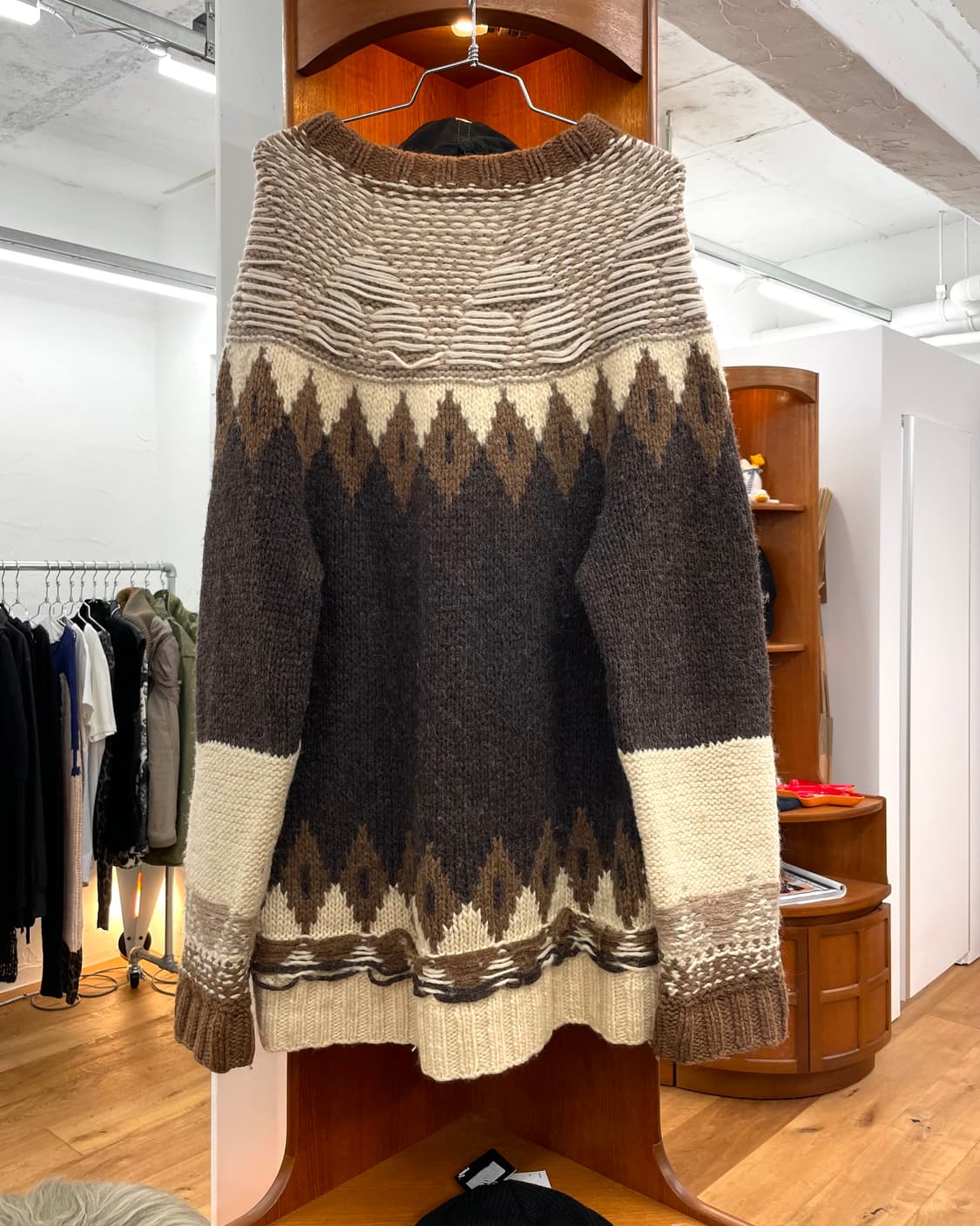 [M] 마르지엘라 h&m 노르딕 니트 스웨터 상품이미지6