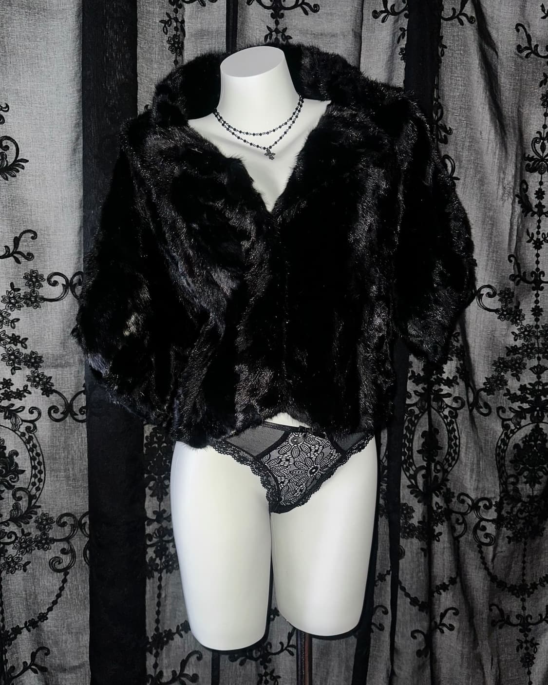 black mink fur 상품이미지1