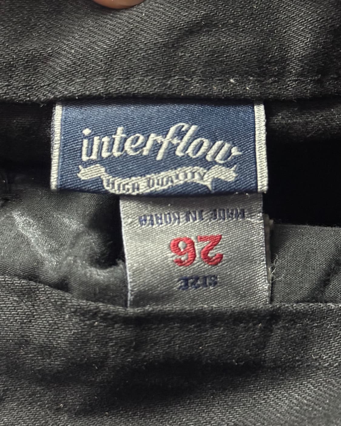 INTERFLOU 인터플루 핫팬츠 찢청 고스펑크 갸루 로리걸 그런지 26 상품이미지4