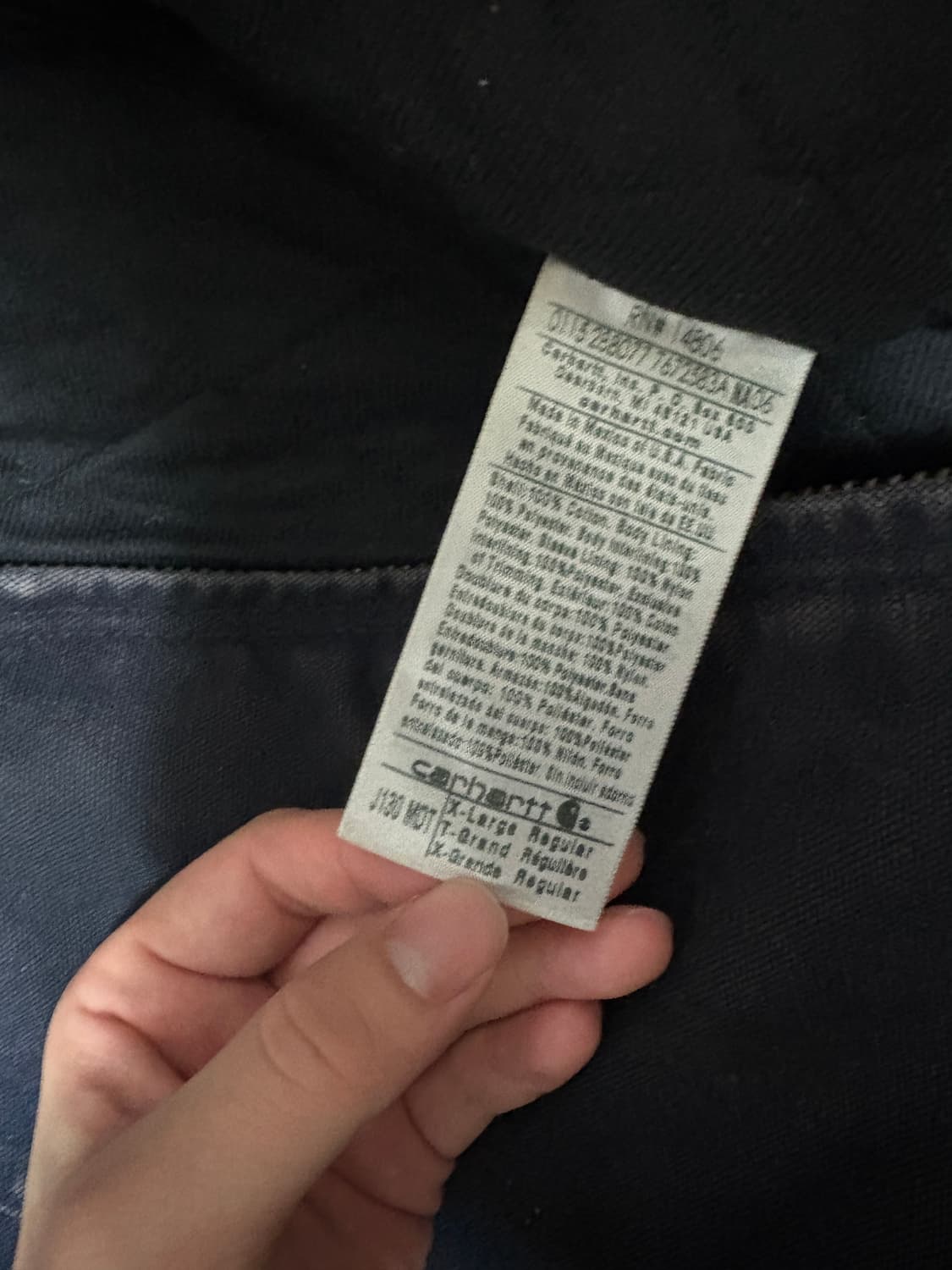 칼하트 j130 mdt 액티브자켓 XL 상품이미지5