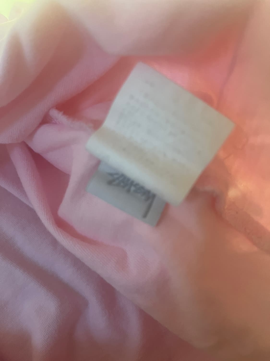 Stussy 스투시 핑크 딸기우유 연핑크긴팔티셔츠 롱슬리브 맨투맨 후드티 상품이미지5