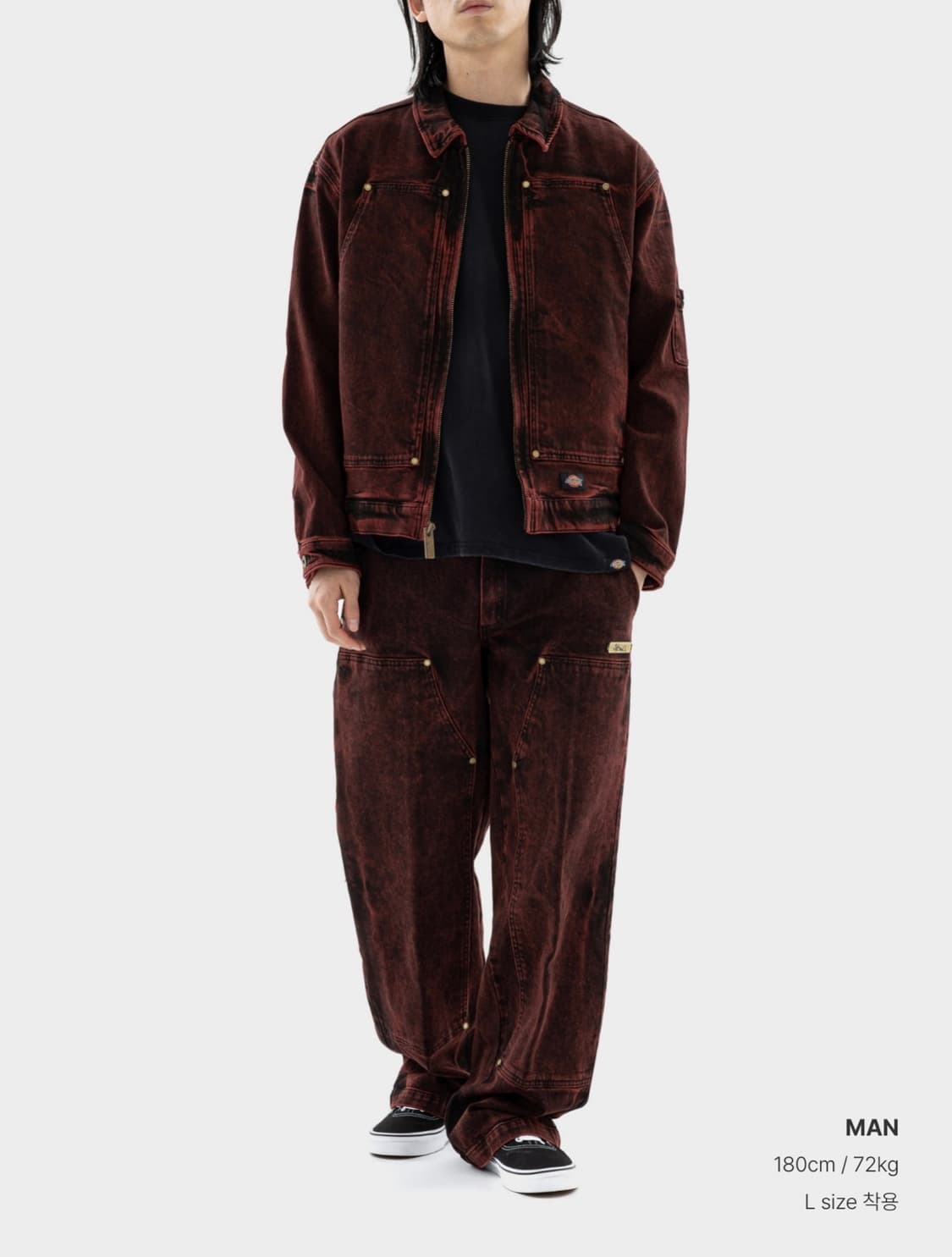 디키즈 아이젠하워 워시드 데님재킷 상품이미지2