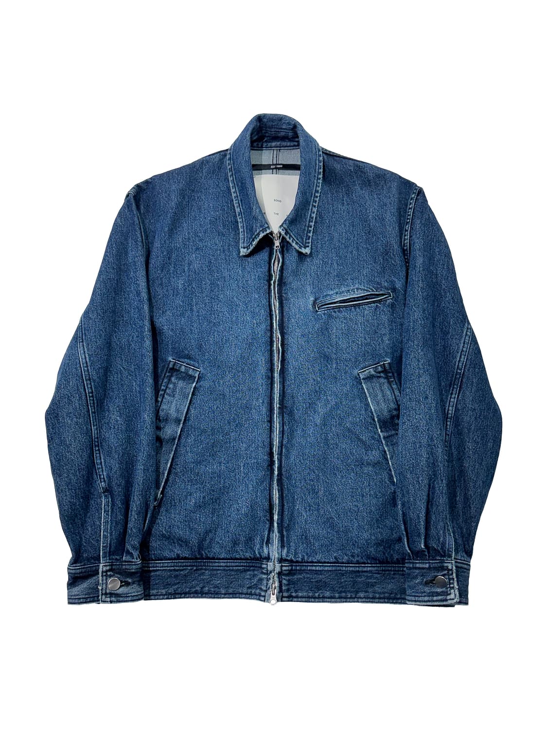 송포더 뮤트 코튼 워시드 데님 코치 자켓 (새상품) 상품이미지2