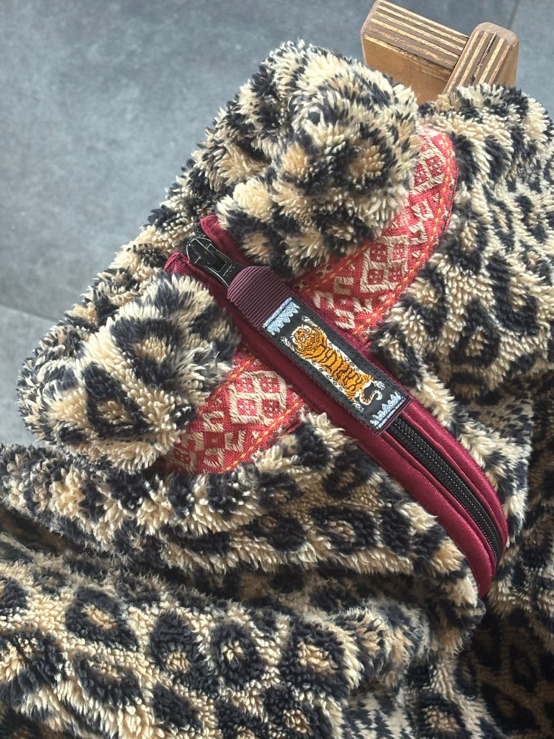 캐피탈 래오파드 플리스(스캇 착용) 초희귀 사이즈 상품이미지3