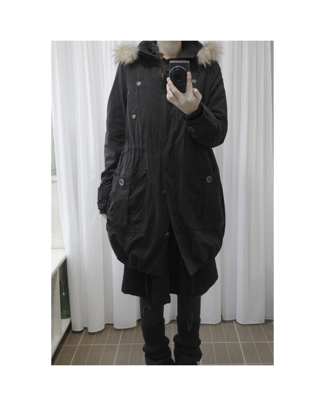 Nicole fur jacket 상품이미지6