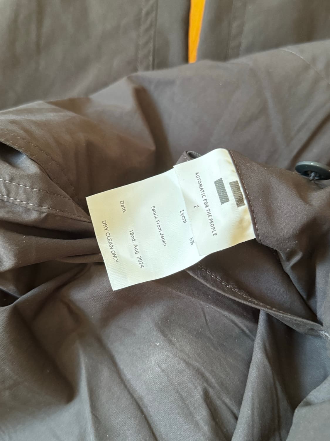 오토매틱 포더 피플 오피서 팬츠 2사이즈 (오리지날 라인) 상품이미지5