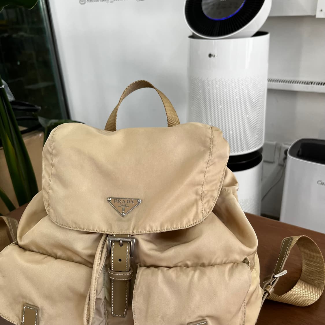 프라다 빈티지 나일론 백팩 상품이미지2