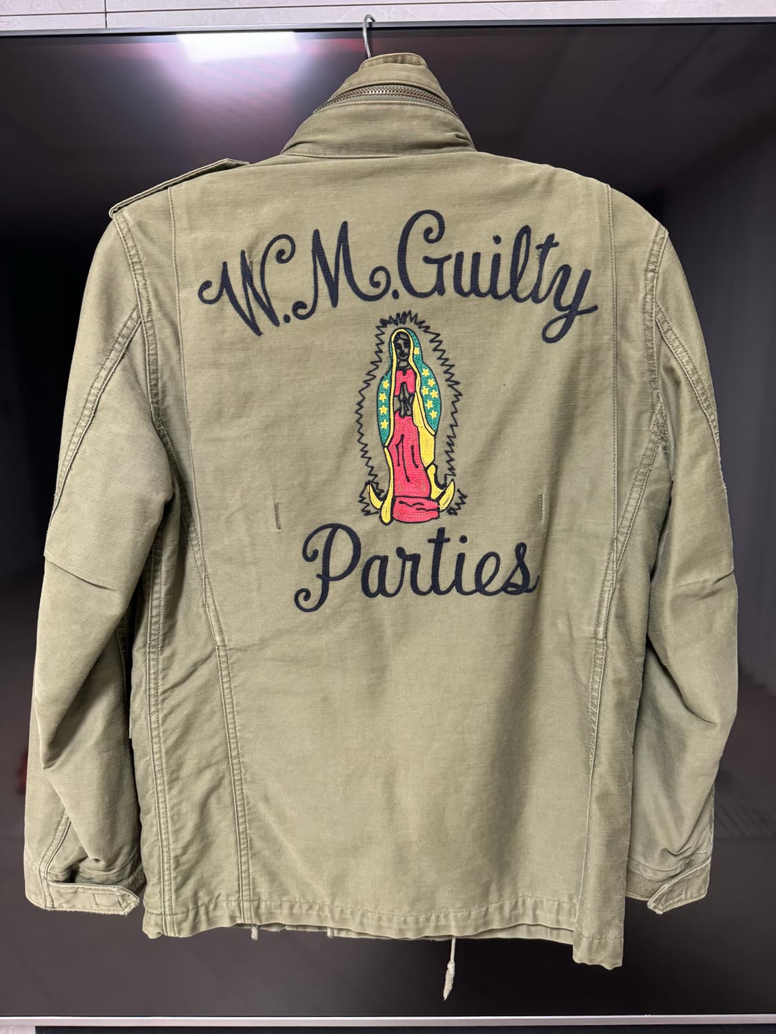 와코마리아/ 토끼털 야상/ s 상품이미지2