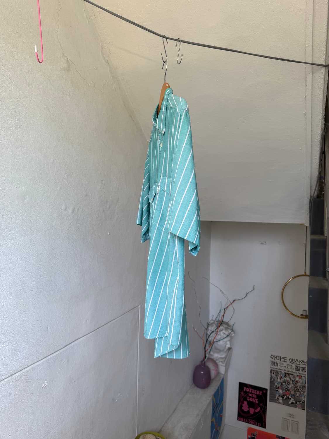 LEVI'S 실버라벨 오버핏 코튼셔츠 상품이미지4