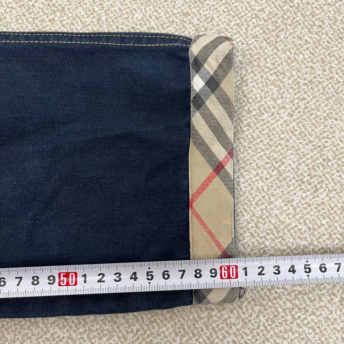 12 고급 키즈 체크 롤업 바지 0123M 상품이미지8