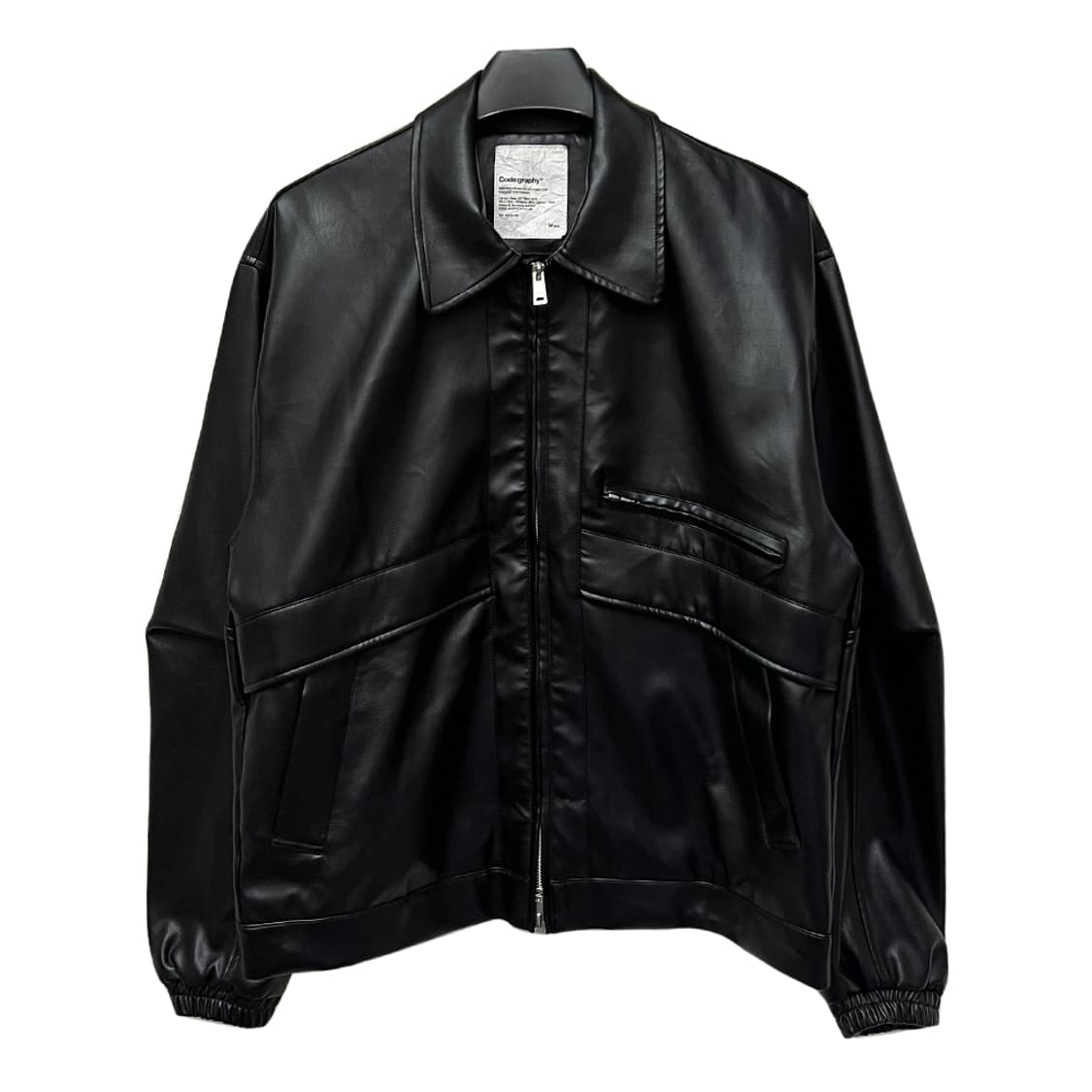 CGP 코드그라피 유틸리티 투웨이 레더 자켓 M 상품이미지1