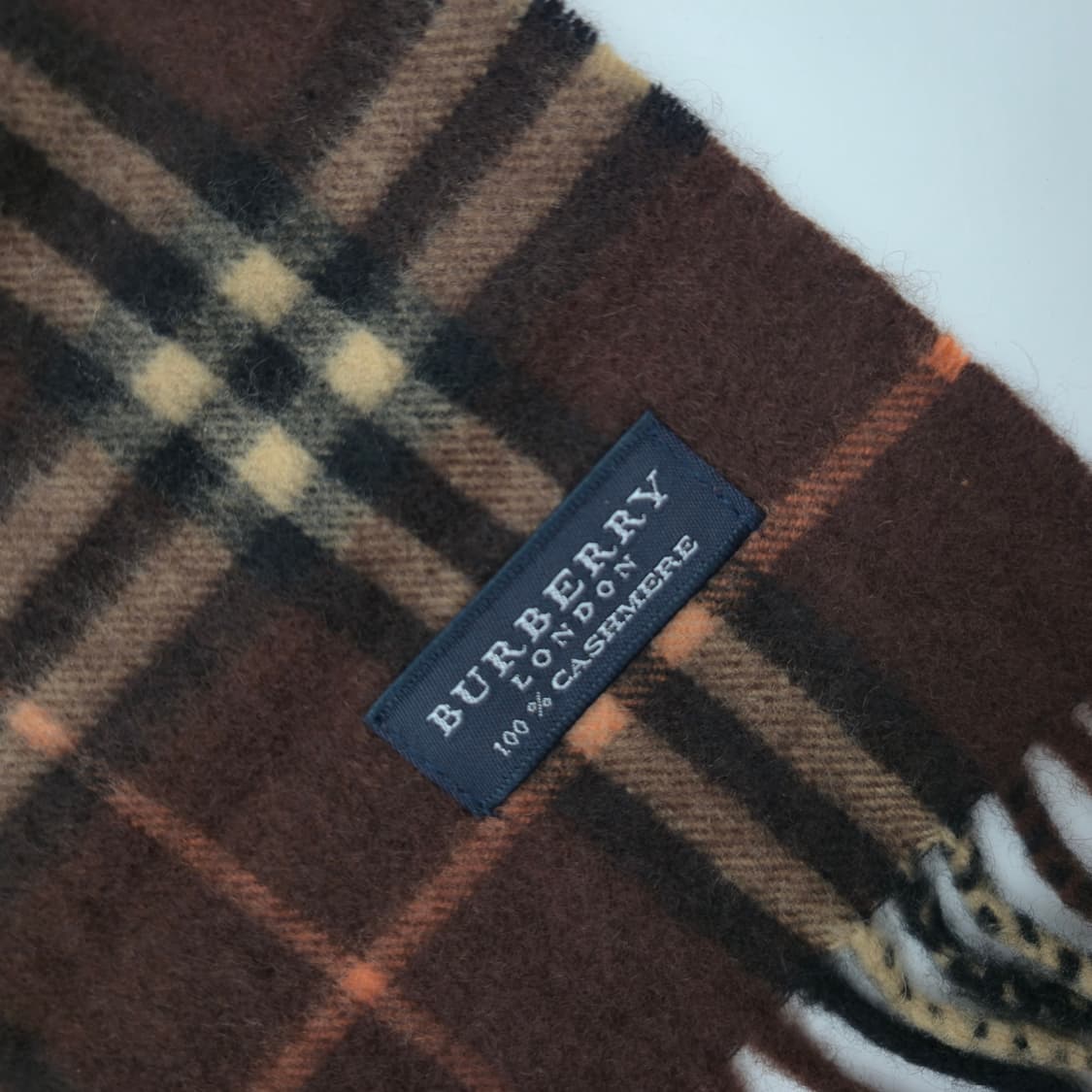 BURBERRY 버버리 런던 캐시미어 목도리 머플러BFS10743-844 상품이미지4