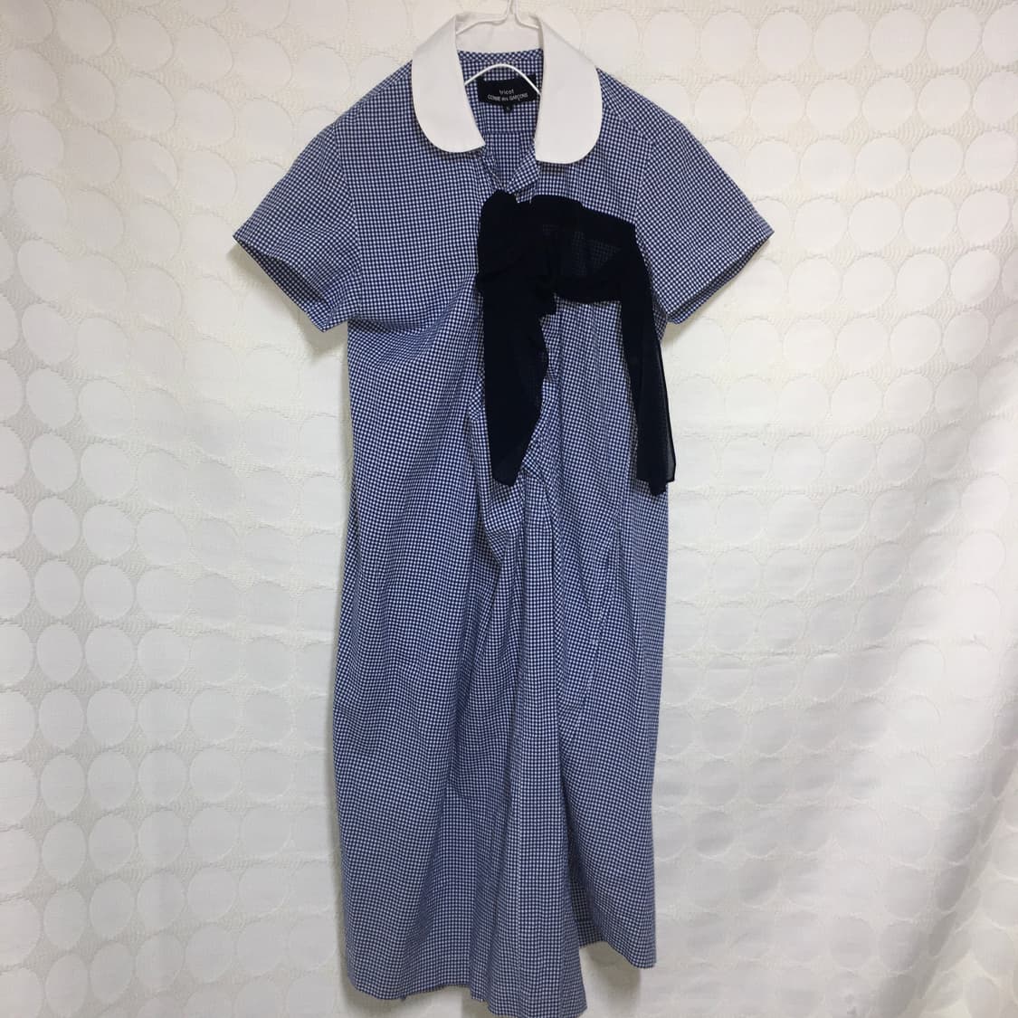 comme des garçons ad2011 체크원피스 상품이미지4