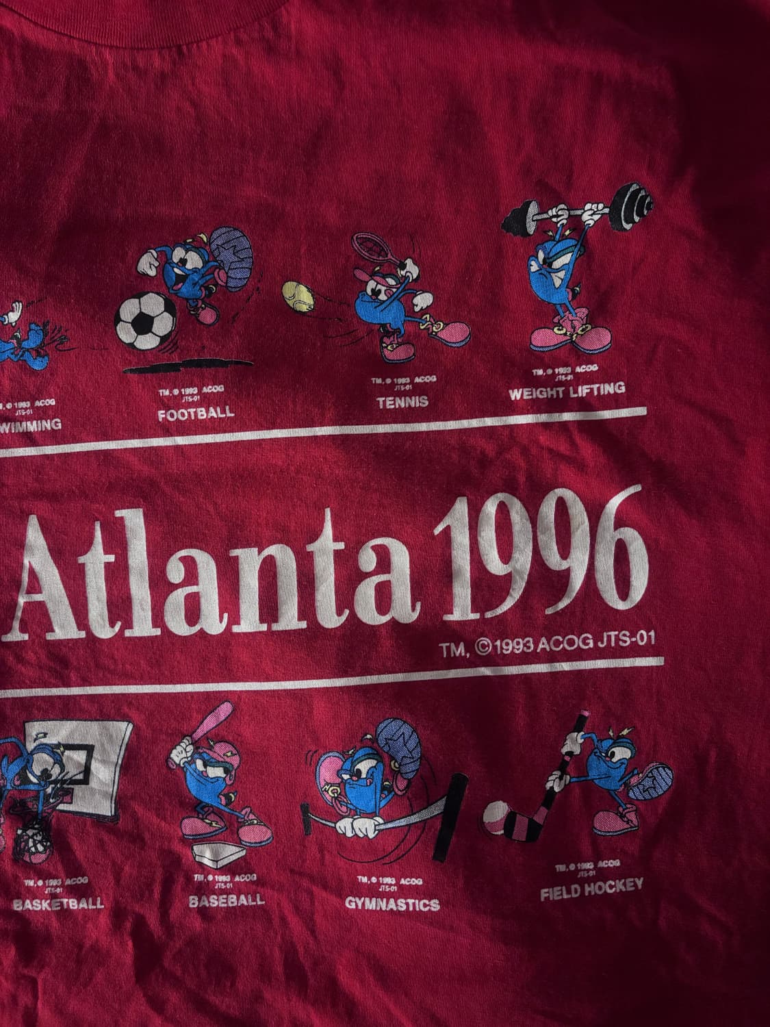 1996년도 애틀랜타 굿즈티 상품이미지5