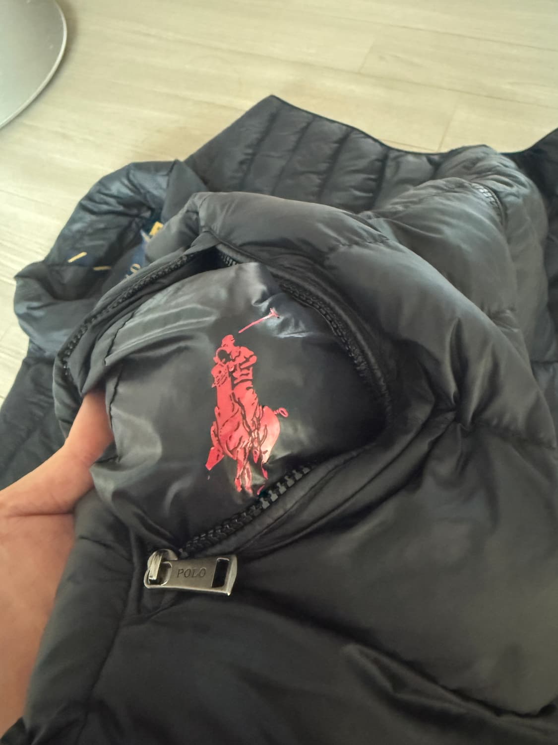 Polo 폴로 패커블 베스트 블랙 xl 상품이미지7