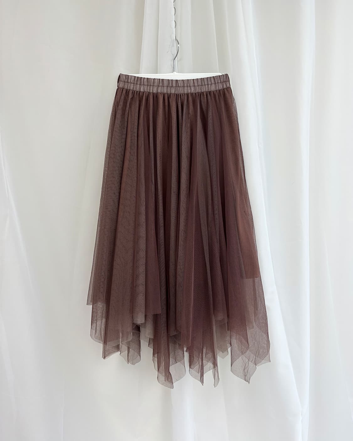 valerie brown mixed tulle layered skirt 상품이미지4