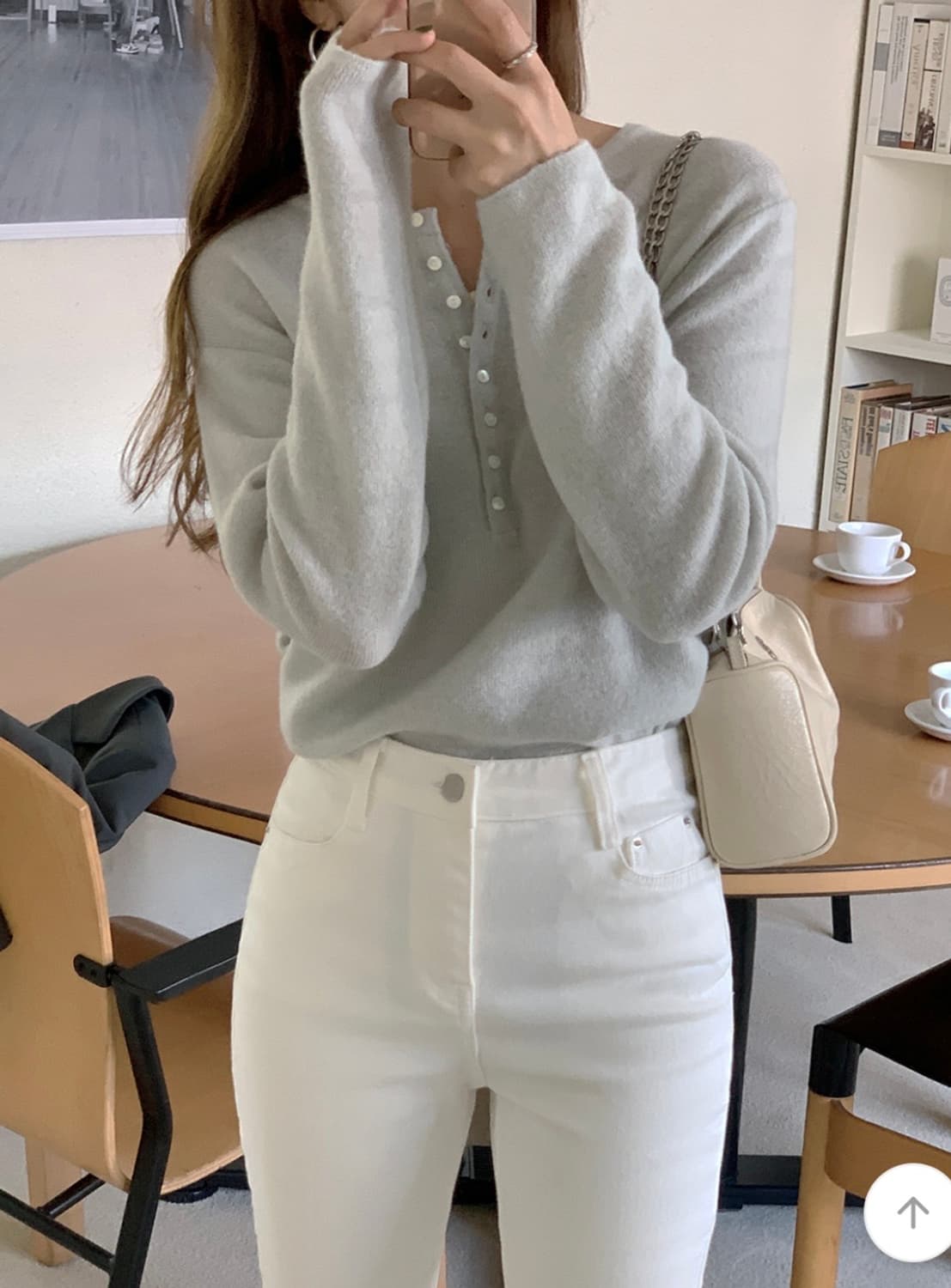 (새상품) 컴히얼 베이비 알파카 니트 상품이미지2
