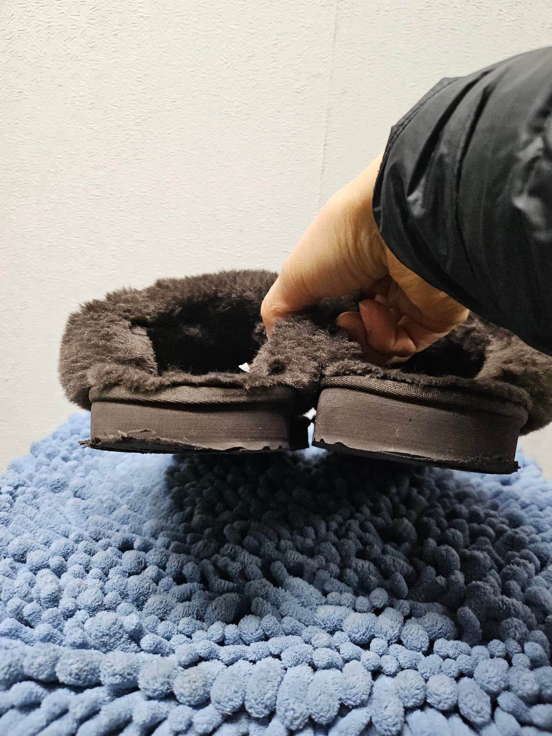 락피쉬웨더웨어 오리지널 윈터 슬리퍼 브라운 uk 4.5 상품이미지5