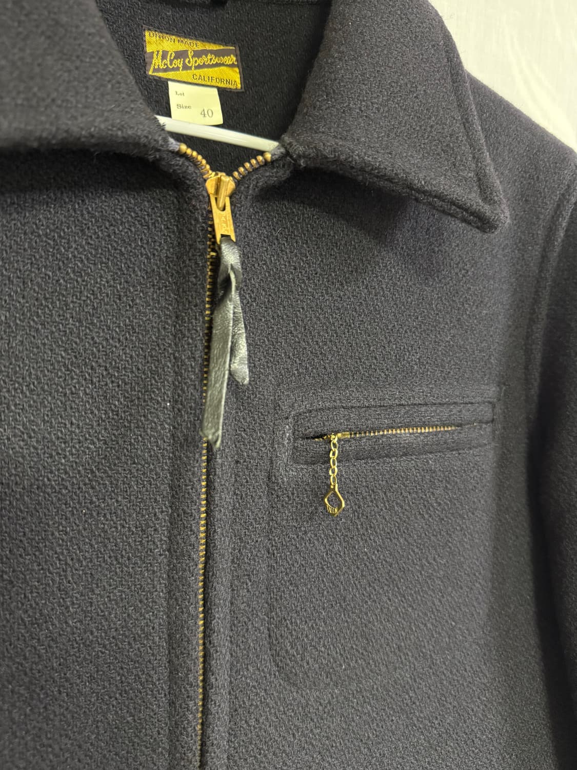 조맥코이 필드 스포츠 자켓 40사이즈 (joe mccoy) 상품이미지2