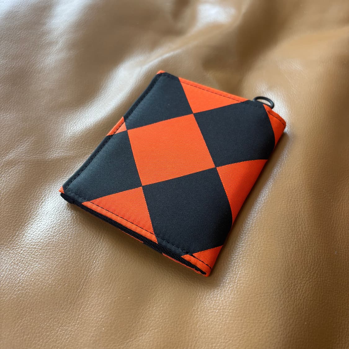 PORTER 포터 월렛 지갑 아가일 오렌지 블랙 상품이미지2