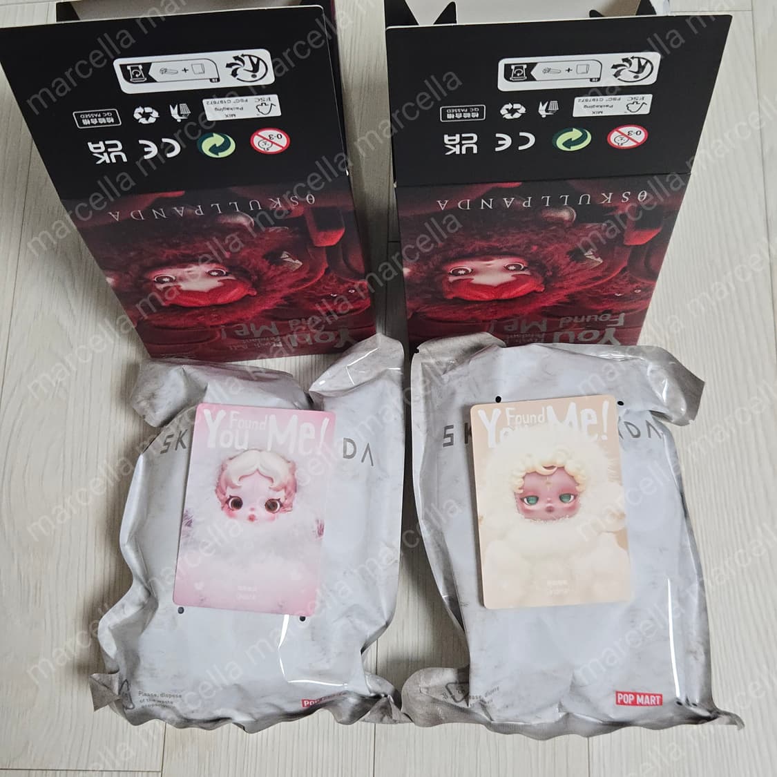 팝마트 (일괄) 스컬판다 날 찾아봐 "고스티, 샌드맨" 일괄 정가이하판매 상품이미지1