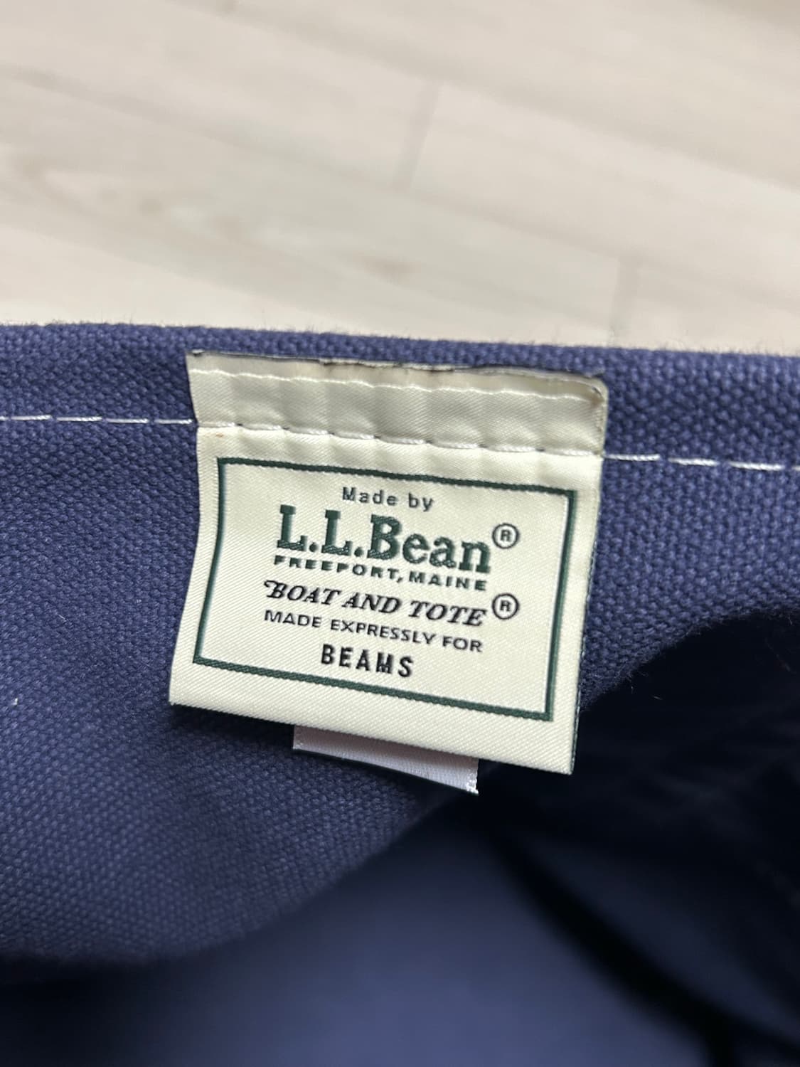 [L] 엘엘빈 L.L.Bean 빔즈 콜라보 토트백 L사이즈 상품이미지7