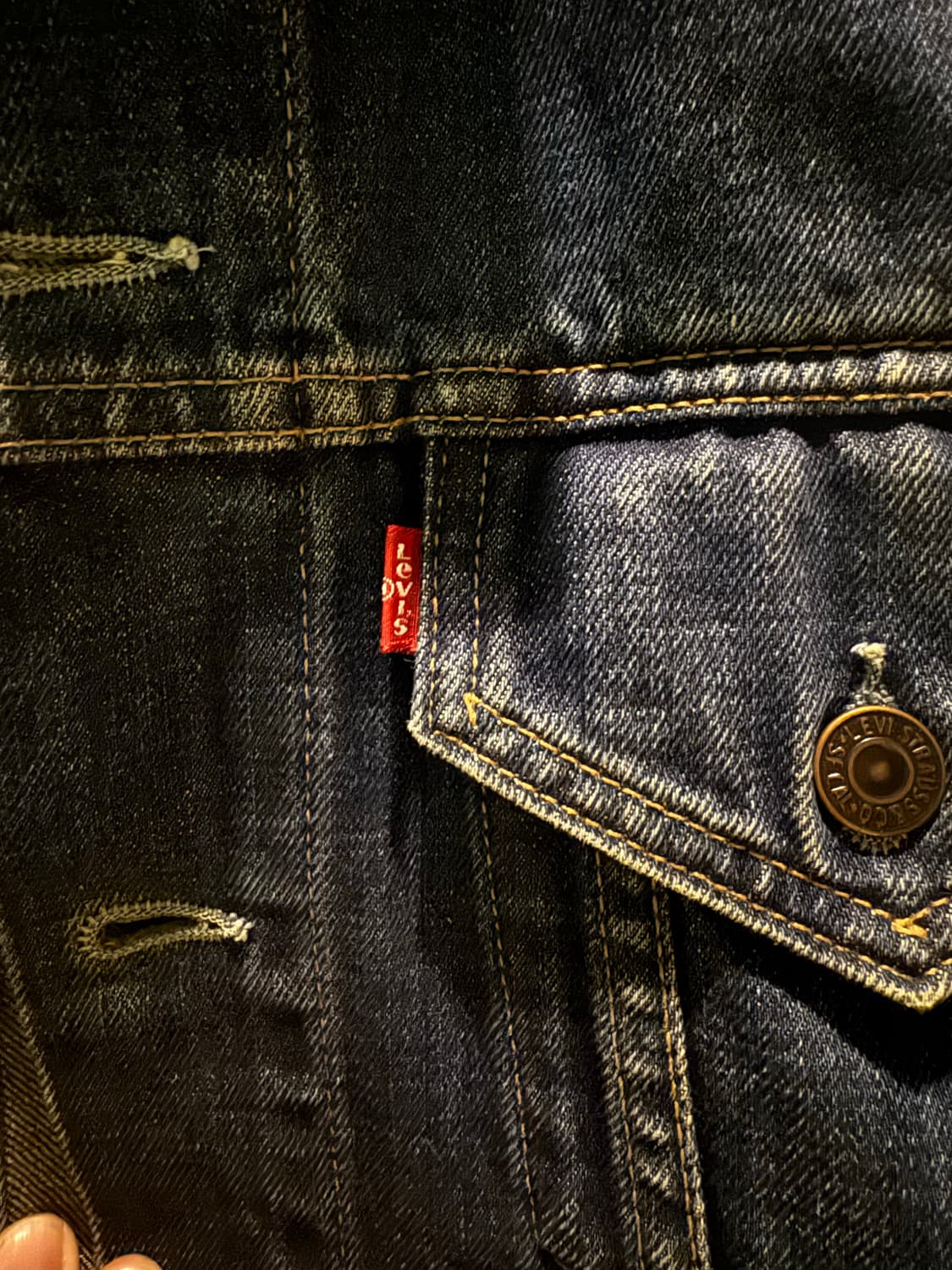 리바이스 70500 청자켓 상품이미지4