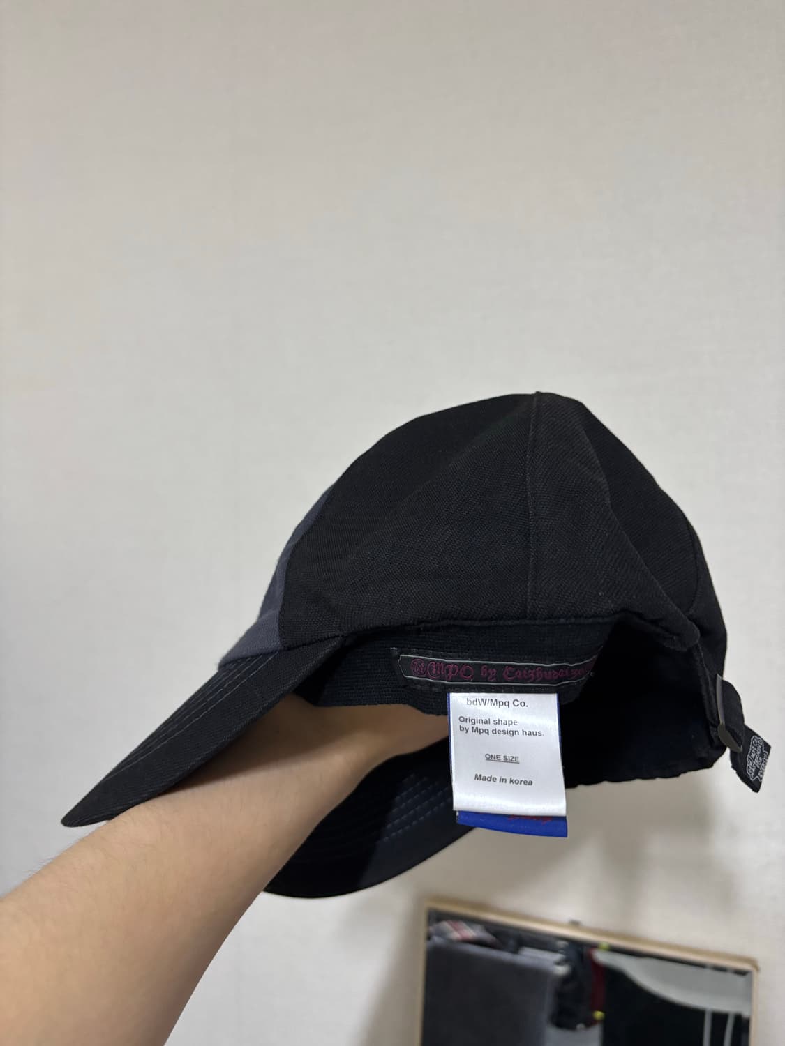 mpq 네이비 볼캡 상품이미지3