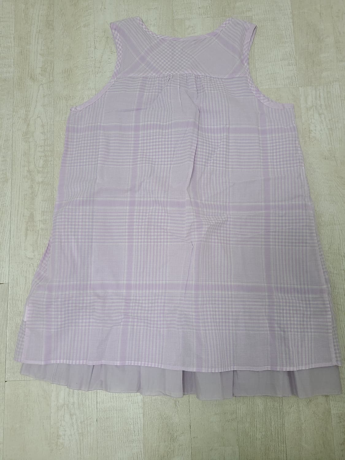 보라색 레이어드 원피스 상품이미지5