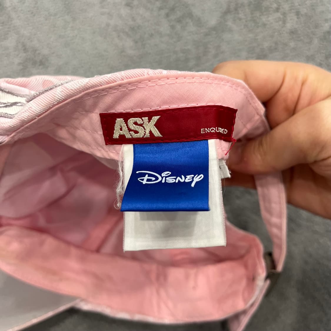 ASK 디즈니 미키마우스 핑크 볼캡 상품이미지5
