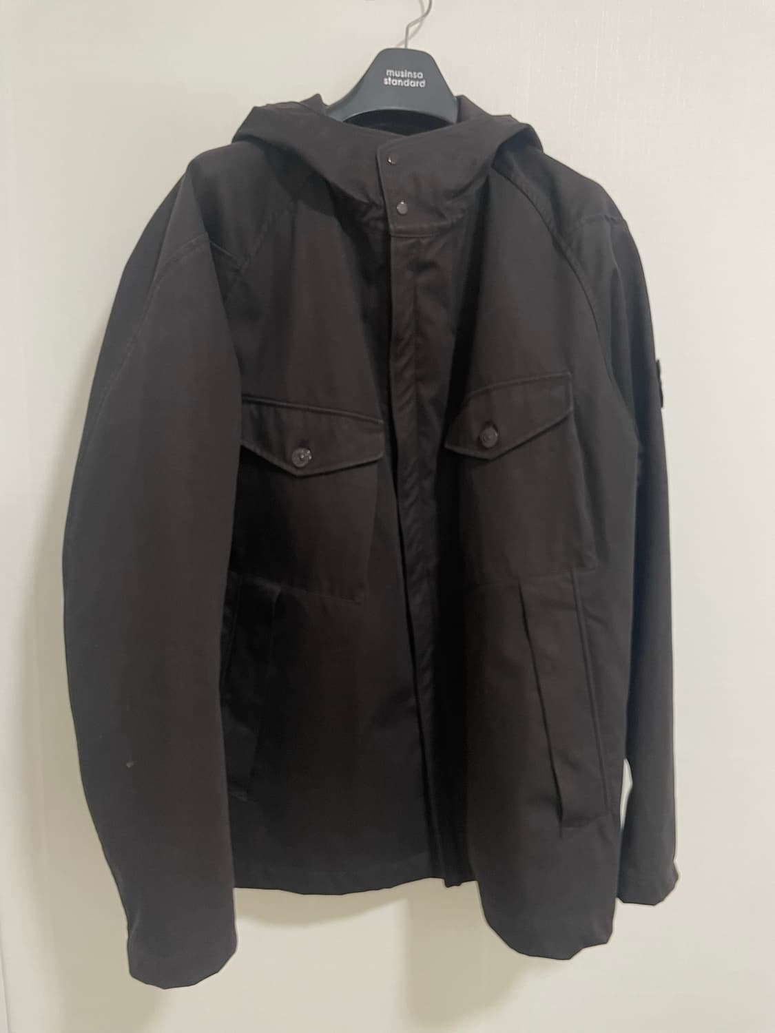 스톤아일랜드 고스트피스 다크브라운 자켓 15만원에 급처합니다 상품이미지3