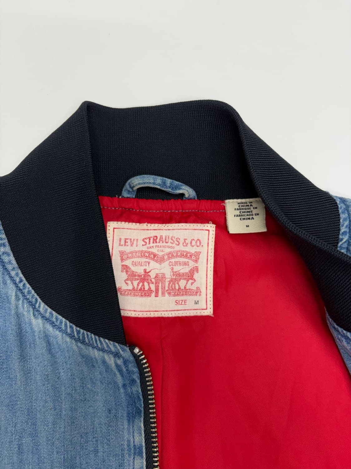 리바이스 데님 블루종 자켓 상품이미지3