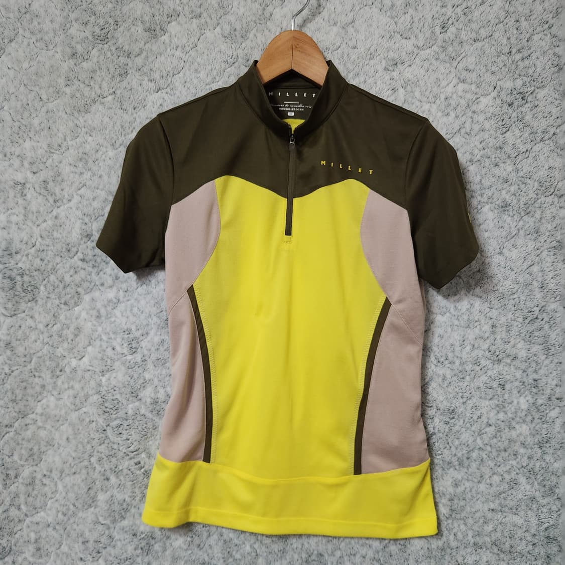 259A [95] 밀레 반집업 기능성 등산복 티셔츠 상품이미지1