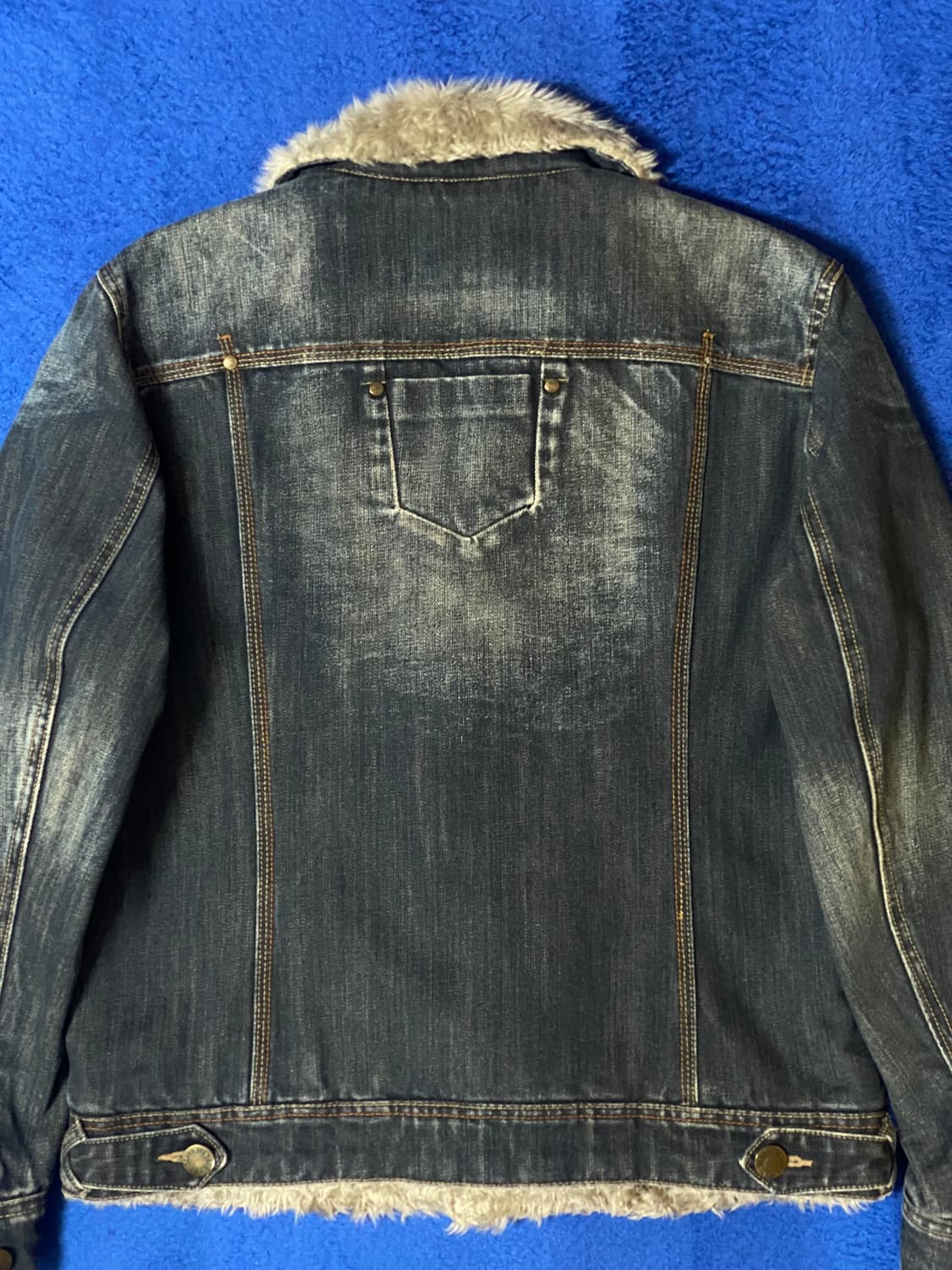Vintage TBJ Jeans 빈티지 쉐르파 데님 자켓 95 M 상품이미지3