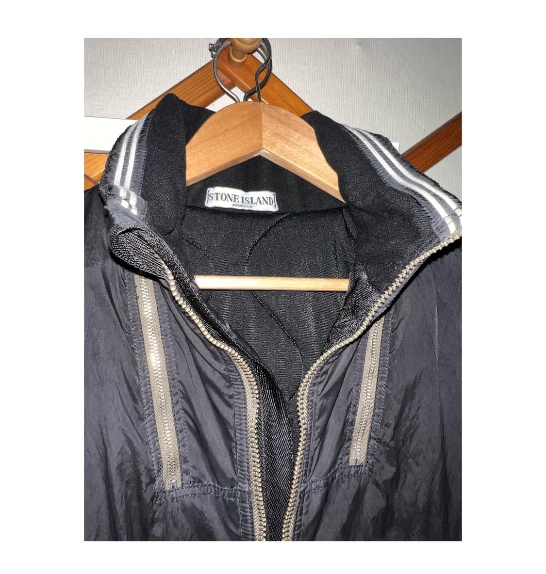Stone island padded jumper black s 상품이미지6