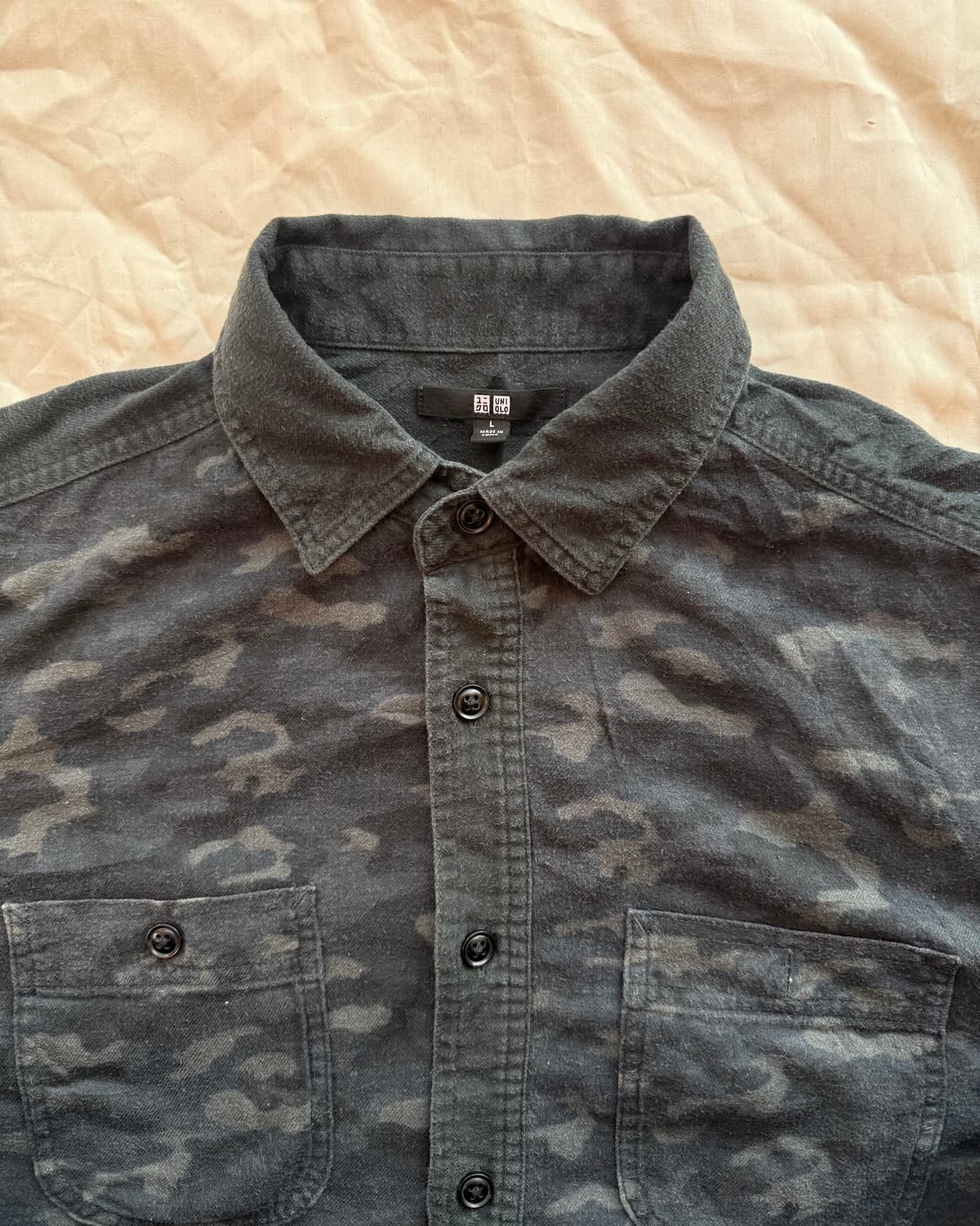 카모 패턴 셔츠 상품이미지1