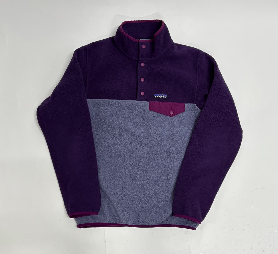 빈티지 파타고니아 신칠라 스냅티 퍼플 우먼즈S 상품이미지1