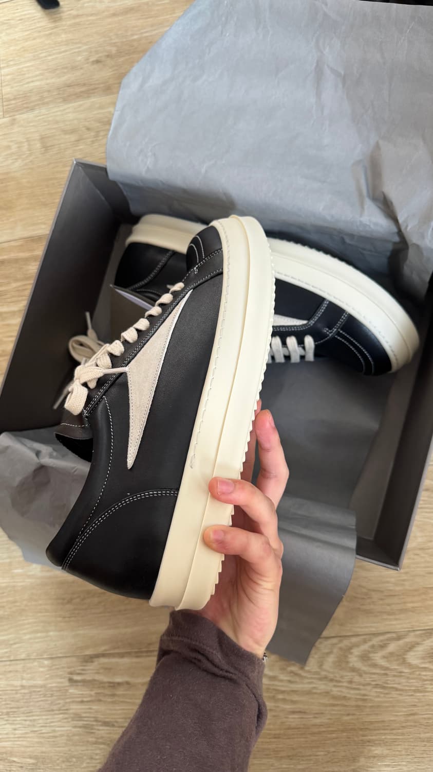 릭오웬스 반스 Rick Owens Vintage Sneaks 상품이미지4