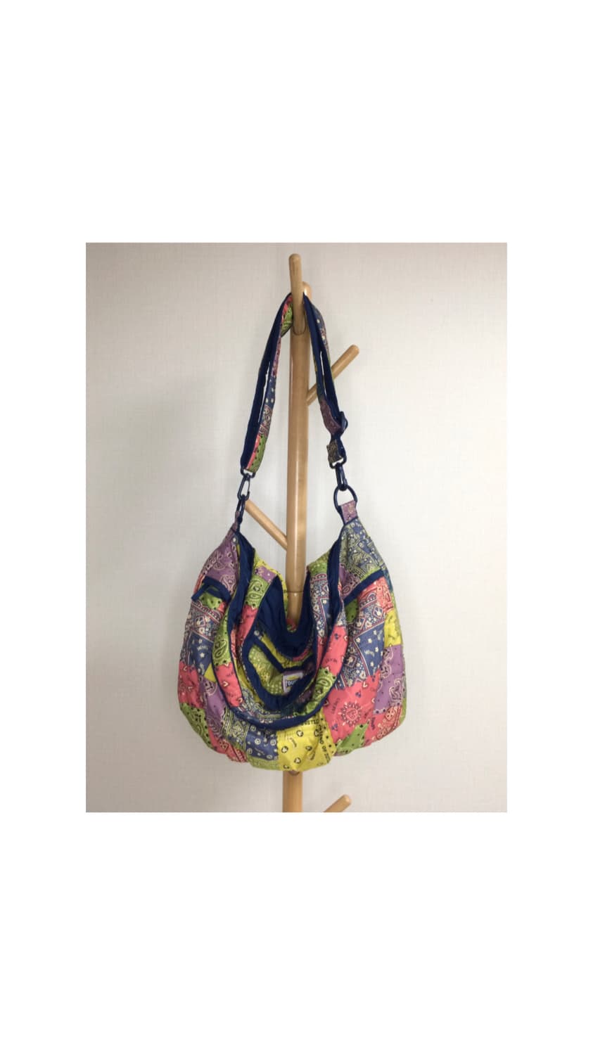 빈티지 에스닉 패치워크 패디드 크로스백 숄더백 상품이미지3