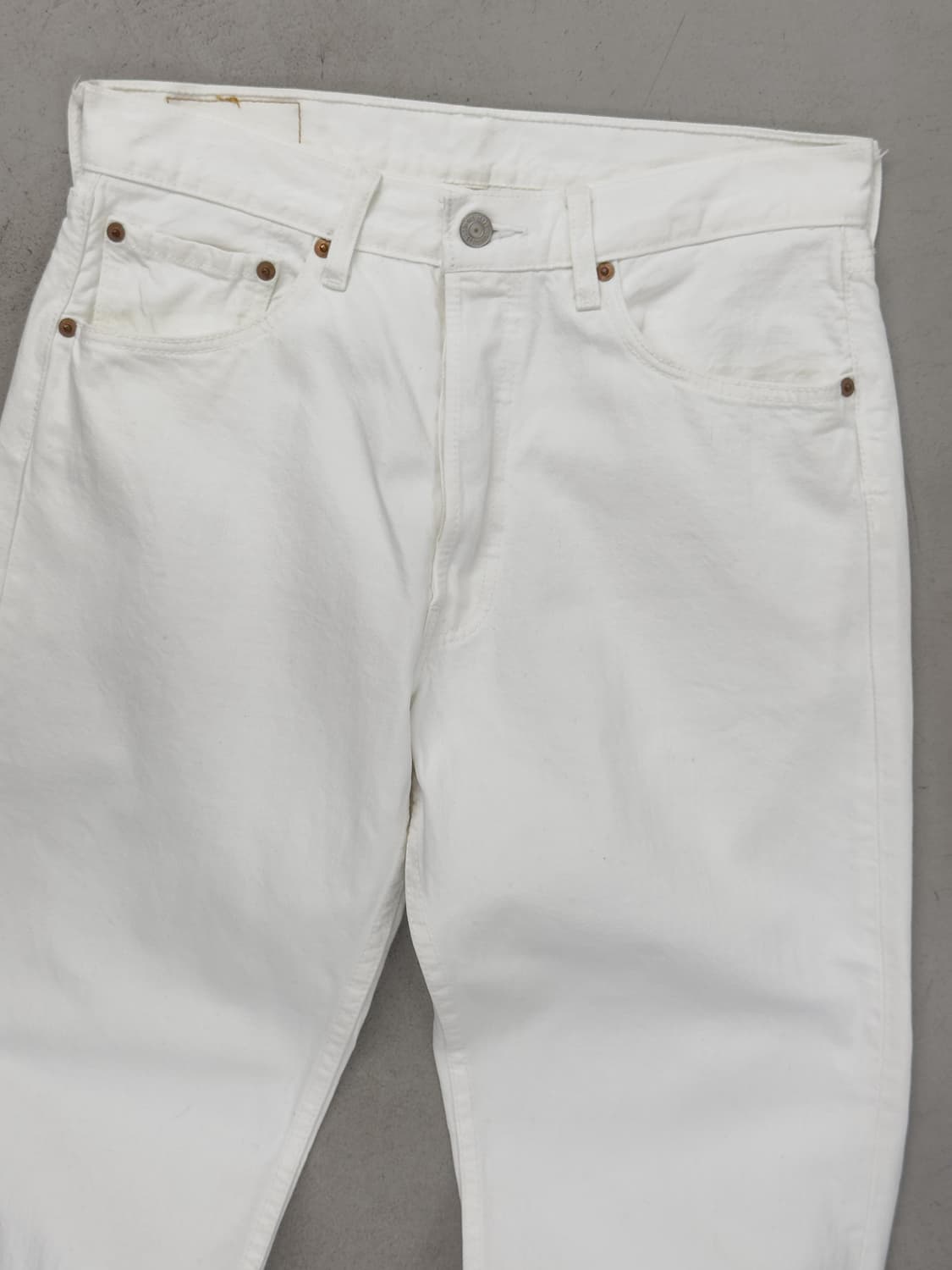 리바이스 501 화이트 데님 상품이미지2