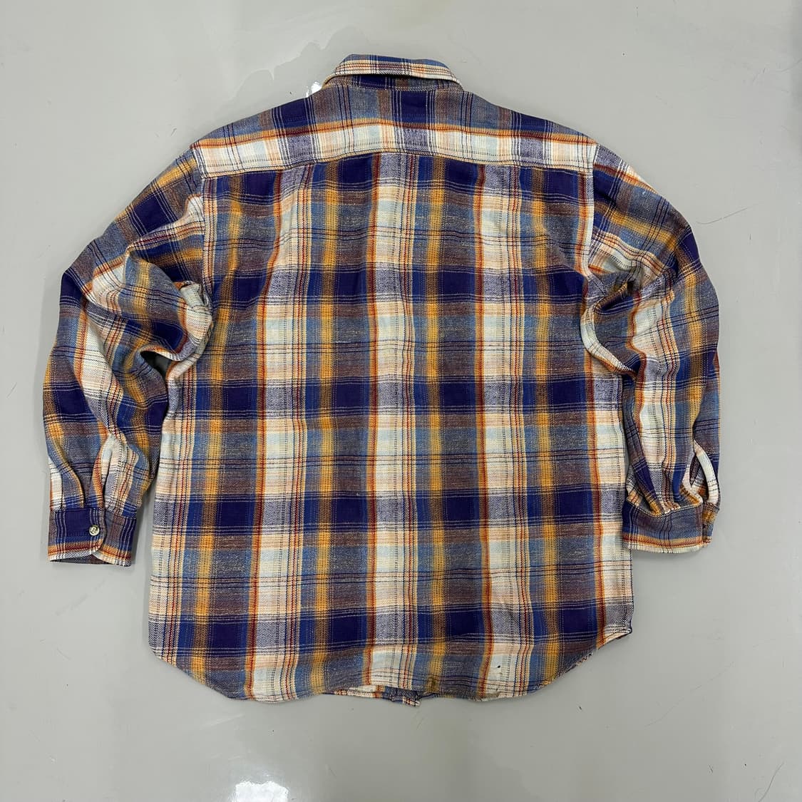 랭글러 트레일 체크패턴 플란넬 포켓셔츠 상품이미지5